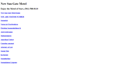 Desktop Screenshot of new-sungate.com